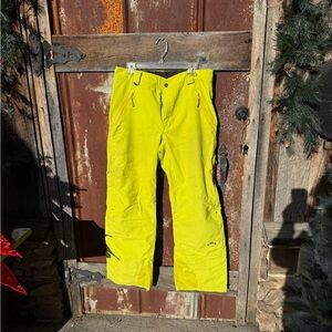 Men's Bright Yellow Pants